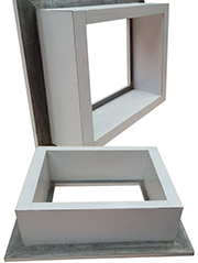 Blindaje Rayos X - Marcos para ventana